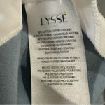 Lysse  Powder Blue‎ Stretch Twill Crop Pants with Distressed Hem size Medium Photo 5