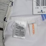 InMocean Crochet Star Print White Bikini Top Halter Bra Swimwear L Size L Photo 5