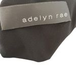 Adelyn Rae Black Floral Sleeveless Blouse Tank Photo 4