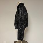 Beavely Fringe Jacket Black Size L Photo 3