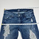 7 For All Mankind Roxanne Distressed Denim Blue Jeans Women’s Size 26 Skinny Fit Photo 5