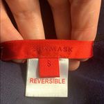 Shamask cape style open cardigan reversible jacket two tone purple Photo 2