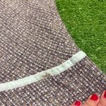 Gap Vintage Y2K Pencil Skirt Size 12 Tweed Casual Wool Ruffle Hem Photo 6