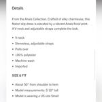 Natori  Anais floral Printed Slip Dress size XS extra small Photo 11