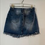 Hayden  Faded Blue Jean Skirt Photo 5