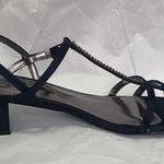 Nina Shoes Block Heel Rhinestone Sandals Photo 3