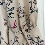 Ivanka Trump  Cream Floral Blouse Photo 10