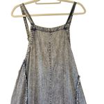 ee:some Mineral Washed Tie Dye Jumpsuit in Denim, Sz S Blue Photo 6