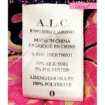 ALC Frank NEW ALC Vera Ruffled Floral Mini Skirt Pink Floral Gold High-Waist Rise Smocked Photo 6