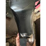 Tod's  Women's Black Leather Side Zipper Pointed Toe Heeled Boots Size 10 Photo 10