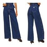 Reformation  Austin Ultra High Rise Wide Leg Jeans Kacey Musgraves Elwood Size 23 Photo 1