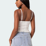 Edikted Lacey Knit Top  Photo 1