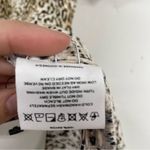 Faithfull the Brand Faithful The Brand Margherita Brown Animal Print Smocked Mini Dress Womens 4 Photo 5