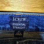 J. Crew essential straight button fly jeans 31 Blue Photo 4