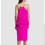 1. State  peplum pencil dress Barbiecore Photo 1