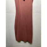 Abercrombie & Fitch NEW Sleeveless Knit Fitted Dress Rose Size Medium Tall MT Photo 2