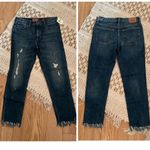 Lucky Brand Sienna Distressed Boyfriend Jeans New With Tags Strapless Gown Photo 2