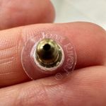 Joan Rivers Classics Collection orange lucite hoop earrings Photo 7