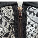 Lush Clothing Lush Black Lace Top size S Photo 4