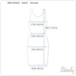 Free People Womens Cover Up Green Crochet Side Slit Sleeveless Beach One Size Photo 11