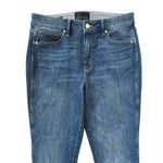 White House | Black Market High-Rise Straight Everyday Soft Jeans Blue Size 8 Photo 9