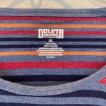 Duluth Trading Company Co. Striped 100% Cotton Long Sleeve Tee size XL Photo 1