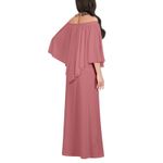 KOH KOH Strapless Evening Off Shoulder Hoco Floor Length Dress Maxi Plus 2X FLAW Size XXL Photo 1