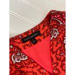 Banana Republic April Red Paisley Shorts Romper Jumpsuit Womens Size 2 Photo 5