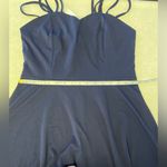 Metyou Women's Sleeveless Spaghetti Strap Dress V Neck Casual Loose Mini Dress L Blue Size L Photo 11