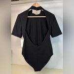 frame denim NWT Frame Black Bodysuit Large Photo 3