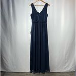 Lulus NWT Heavenly Hues Maxi Dress in Navy Blue Size Medium Photo 5