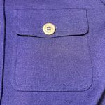 Liz Claiborne  Knit Jacket Womens Small Purple Large Button Front Business Chic Photo 13