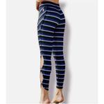 Free People Movement Gidget Black Blue Striped Cut Photo 7