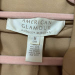 Badgley Mischka Vintage Badgely Mischka American Glamour Camel Blazer Style Cardigan Photo 5