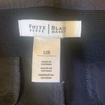 White House | Black Market Straight Leg Pants Gray 12R Slim Stretch Side Zip Photo 1