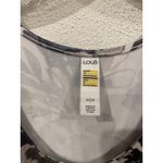 Lole Dress Womens Medium White Floral Sleeveless Tank Casual Summer Athletic Photo 2