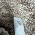 Fate Clairina women’s texture Beige and Cream Crew Neck pullover Sweater size SM Tan Photo 9