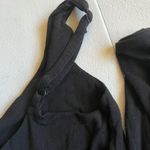 CAbi 312 Wrap Front Sleeveless Jersey Jogger Jumpsuit Black XS Photo 4