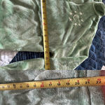 Mighty fine  Green Quarter Zip Embroidered  Fleece Sweatshirt & Pants set Small Photo 6