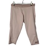 Adidas Stella McCartney 3/4 Dusty Rose Cropped Athletic Leggings M Pink Size M Photo 4
