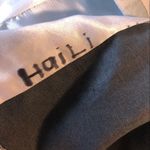 VTG 70’s Unique SILK Ombre White Navy Lined Trench Coat Silver Bling Sz 4/S Black Photo 6