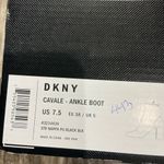 DKNY Black Heeled Boots for Women Size 7.5 Photo 13