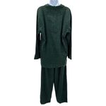 Victoria's Secret  Country Authentic 90s Green Floral Cotton Pajama Set Women's M Photo 1