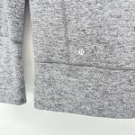 Lululemon Stride Jacket II With Hood Thumbhole Zip Up Gray Activewear SZ 4 Photo 4