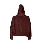 American Eagle  Corduroy Cropped Bomber Jacket Brown/Rust Size Medium Photo 5