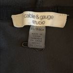 Cable & Gauge  Velour Track Suit Black Women Size XS Photo 5