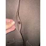 Talbots  Women's Brown Silk And Nylon Casual Collared Cardigan Size Medium Photo 3