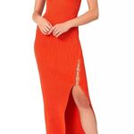 Wall Flower NICHOLAS Jules Ribbed Knit Dress, Revolve, /Orange Size S New w/Tag Photo 4