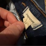 Madewell  Jeans Women's‎ Size 26 High Rise Slim Straight Pendleton Wash Stovepipe Photo 8