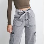 Urban Outfitters  BDG Acid Wash Black Belted Skate Jeans Size 30 Photo 11